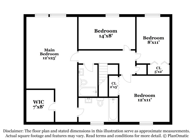 2,235/Mo, 3204 Old House Circle Matthews, NC 28105 Floor Plan View