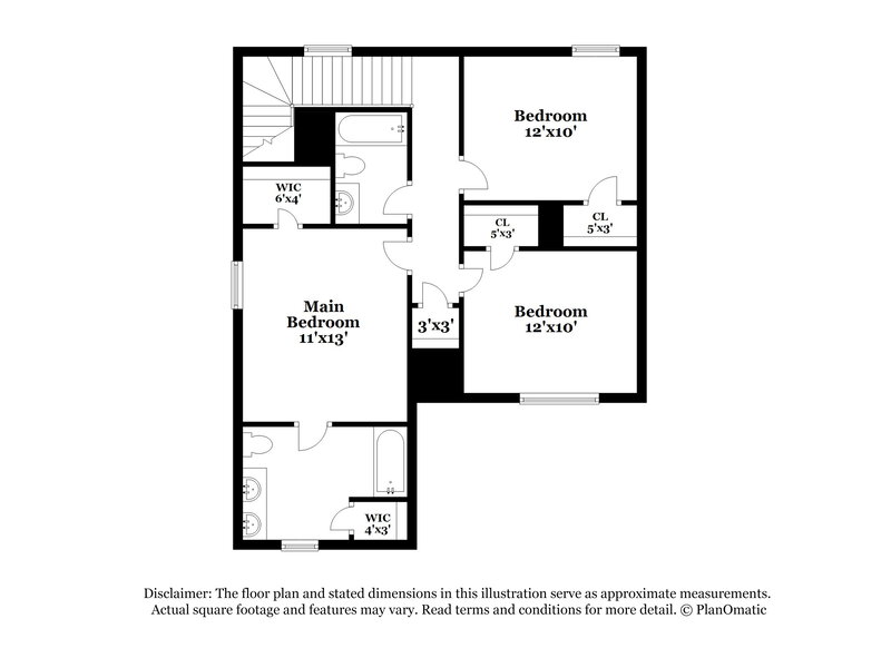 1,905/Mo, 2231 Gooseberry Rd Charlotte, NC 28208 Floor Plan View 2