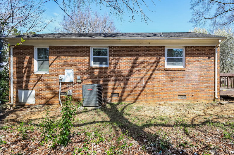 1,675/Mo, 7608 Morgense Pl Charlotte, NC 28212 Rear View