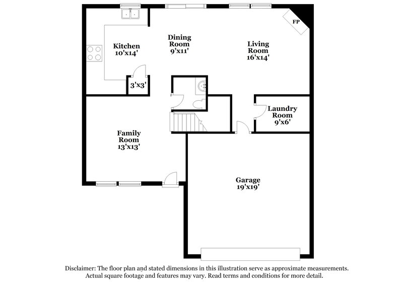 2,125/Mo, 12205 Hamilton Jones Dr Charlotte, NC 28215 Floorplan View