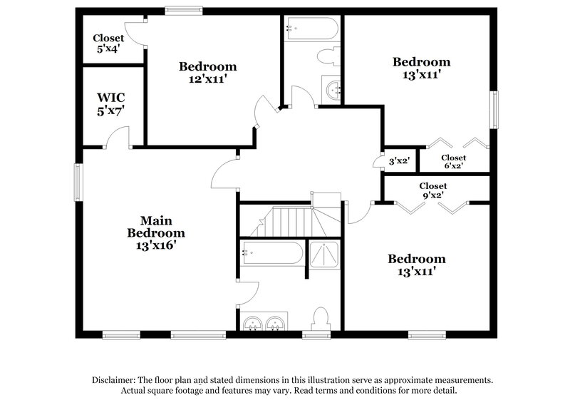 2,125/Mo, 12205 Hamilton Jones Dr Charlotte, NC 28215 Floorplan View 2