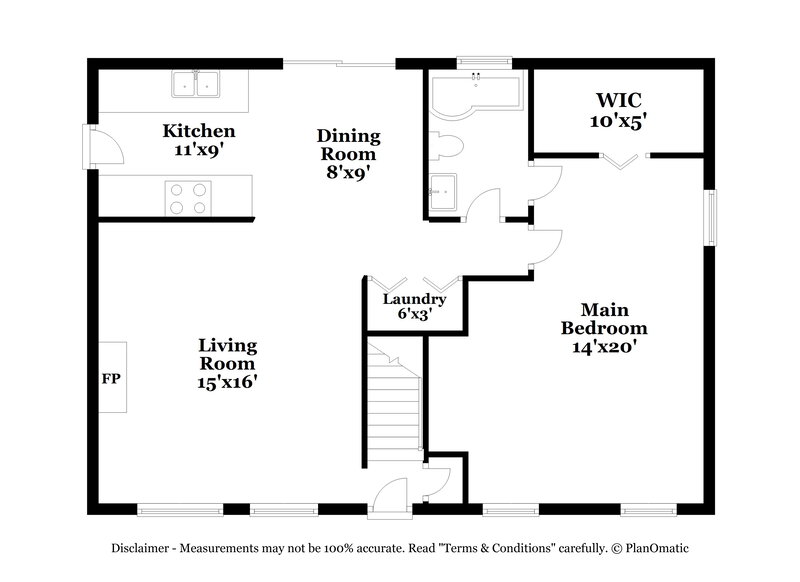 2,000/Mo, 8307 Houndstooth Dr Charlotte, NC 28227 Floor Plan View