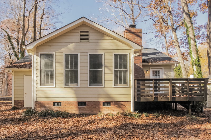 1,705/Mo, 6201 Rockshire Dr Charlotte, NC 28227 Rear View