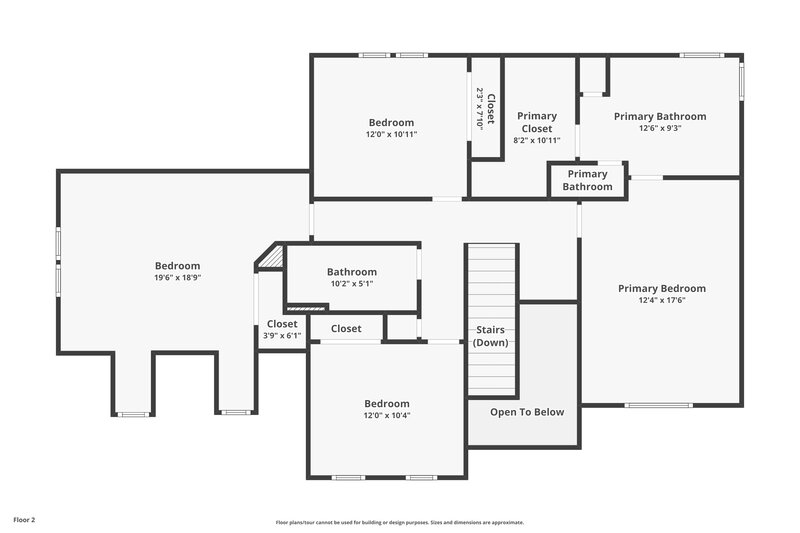 2,705/Mo, 3826 Green Pasture Rd Charlotte, NC 28269 Floor Plan View 2
