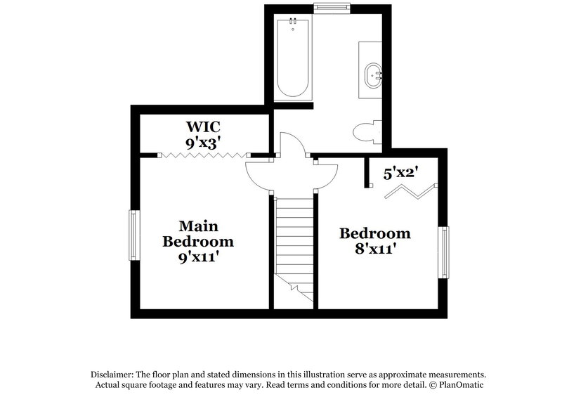 2,500/Mo, 3801 Davis Ln Charlotte, NC 28269 Floor Plan View 2