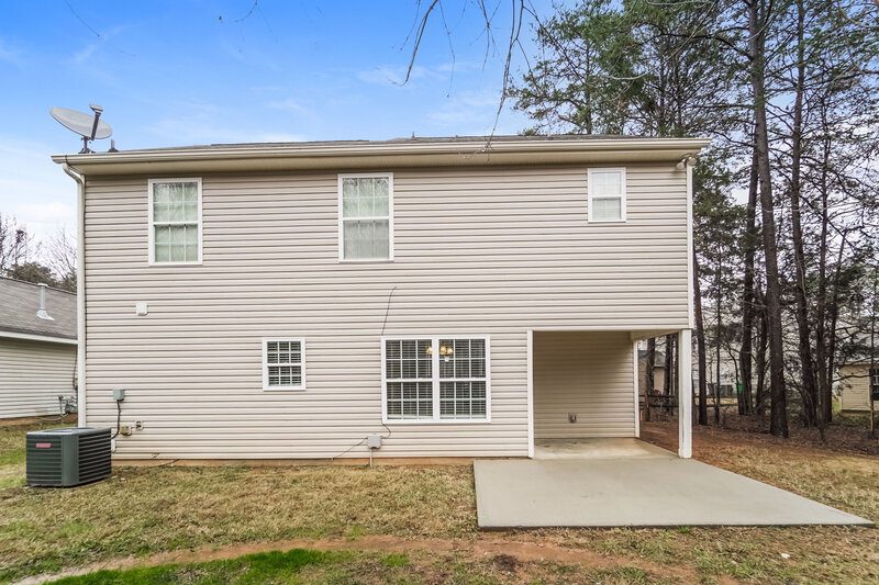 1,775/Mo, 7511 Eben Dr Charlotte, NC 28269 Rear View