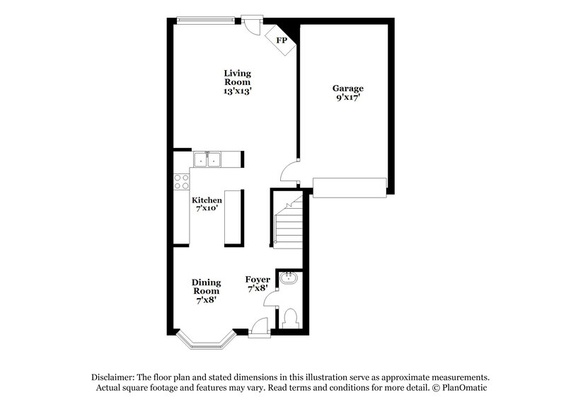 1,995/Mo, 3005 Hunters Creek Ct Charlotte, NC 28269 Floorplan View