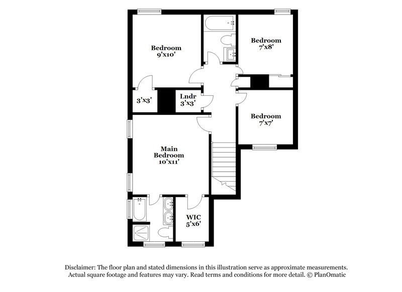 1,995/Mo, 3005 Hunters Creek Ct Charlotte, NC 28269 Floor Plan View 2