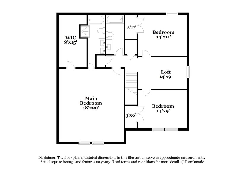 2,190/Mo, 4701 Potters Glen Rd Charlotte, NC 28269 Floor Plan View 2