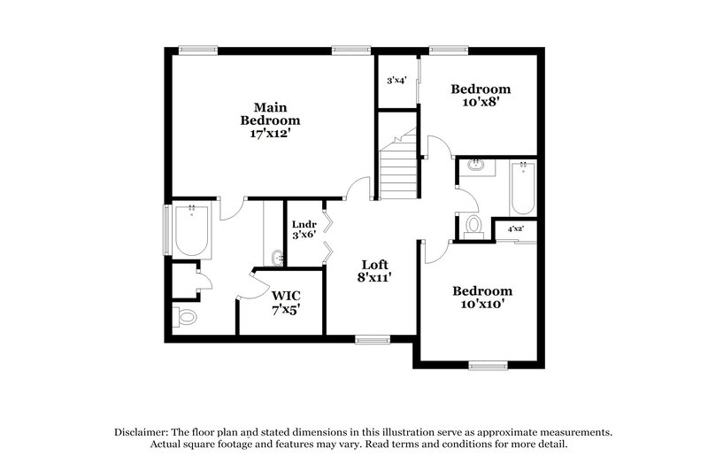1,945/Mo, 2717 Brahman Meadows Ln Charlotte, NC 28273 Floorplan View 2