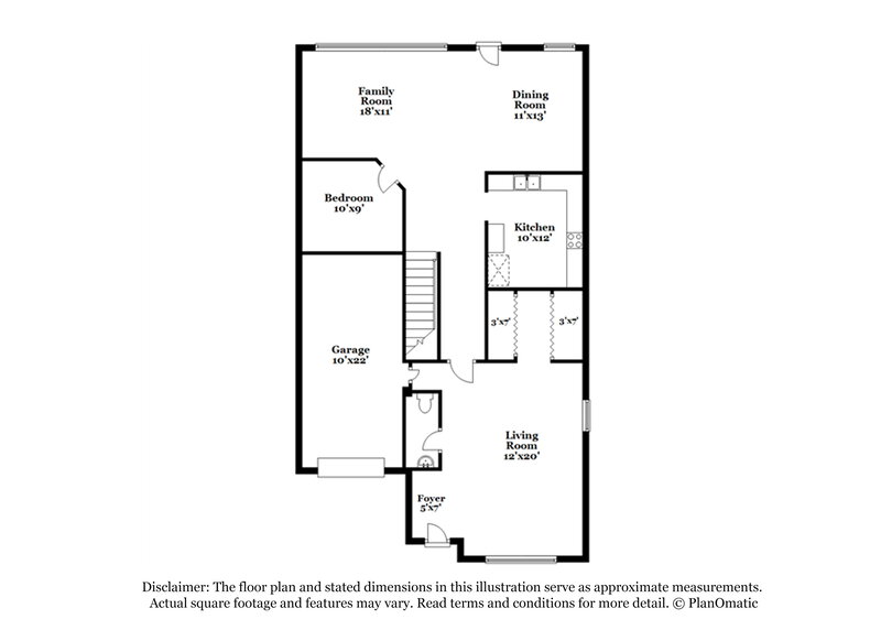 2,175/Mo, 5207 Vanhoy Ln Charlotte, NC 28269 Floor Plan View 2