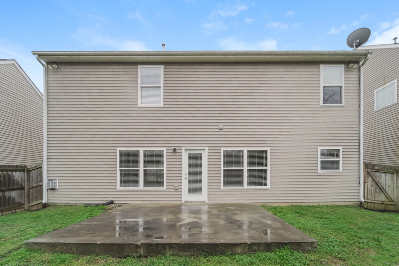 2,455/Mo, 2637 Forest Grove Ct Charlotte, NC 28269 Rear View