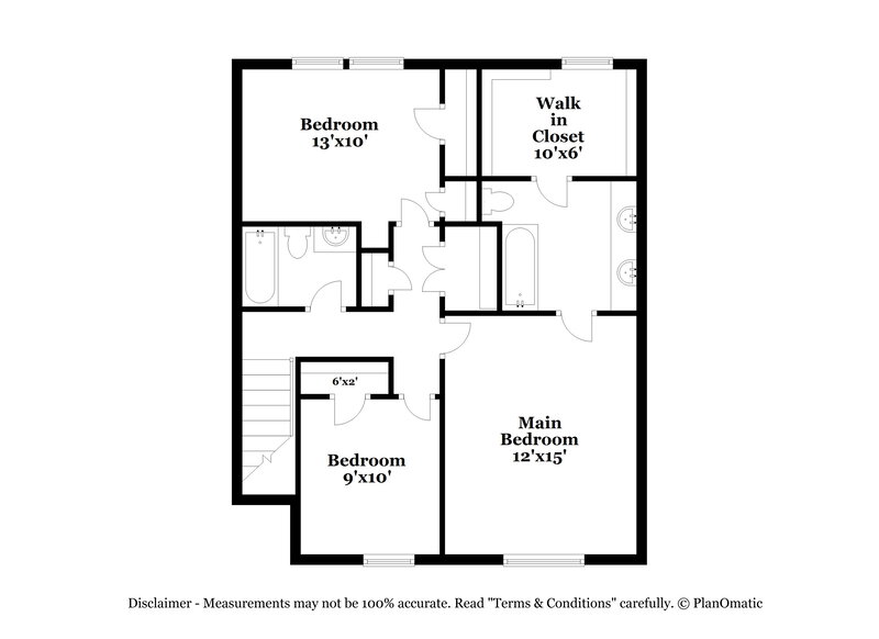 1,915/Mo, 2618 Marmac Rd Charlotte, NC 28208 Floorplan View 2