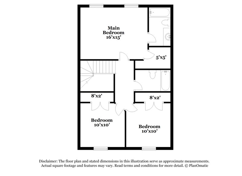 1,735/Mo, 2648 Reid Park Ln Charlotte, NC 28208 Floor Plan View 2