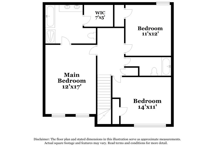 1,810/Mo, 3832 Glory St Charlotte, NC 28206 Floor Plan View 2