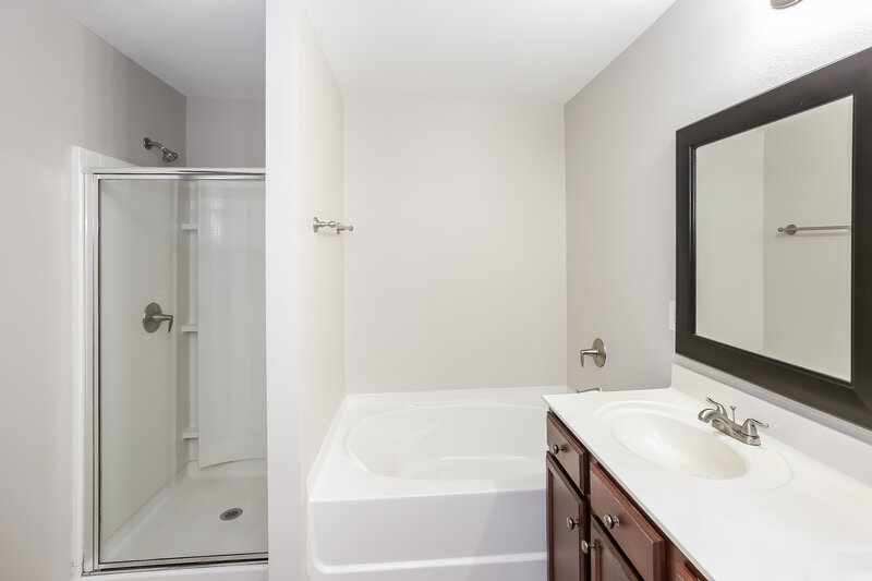 1,810/Mo, 3832 Glory St Charlotte, NC 28206 Main Bathroom View