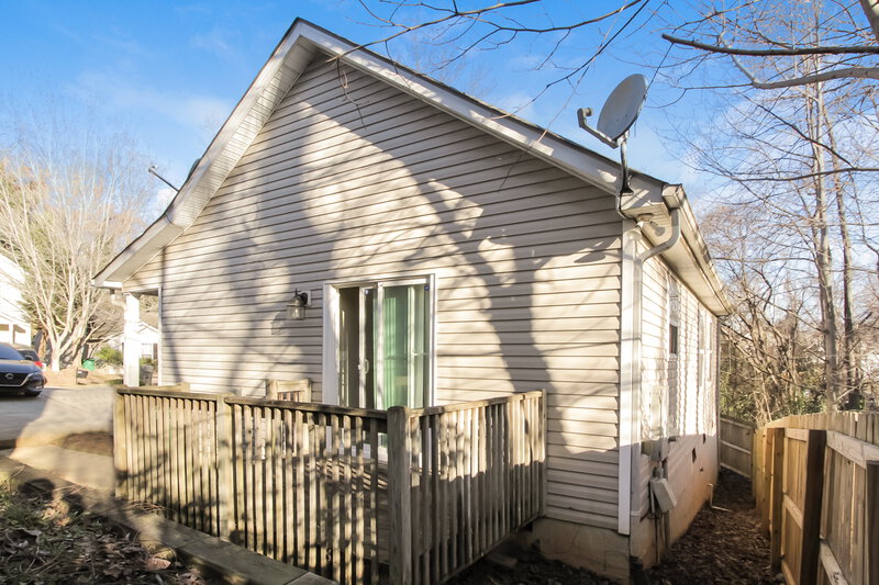 2,360/Mo, 1444 Hidden Stream Ct Charlotte, NC 28213 Rear View