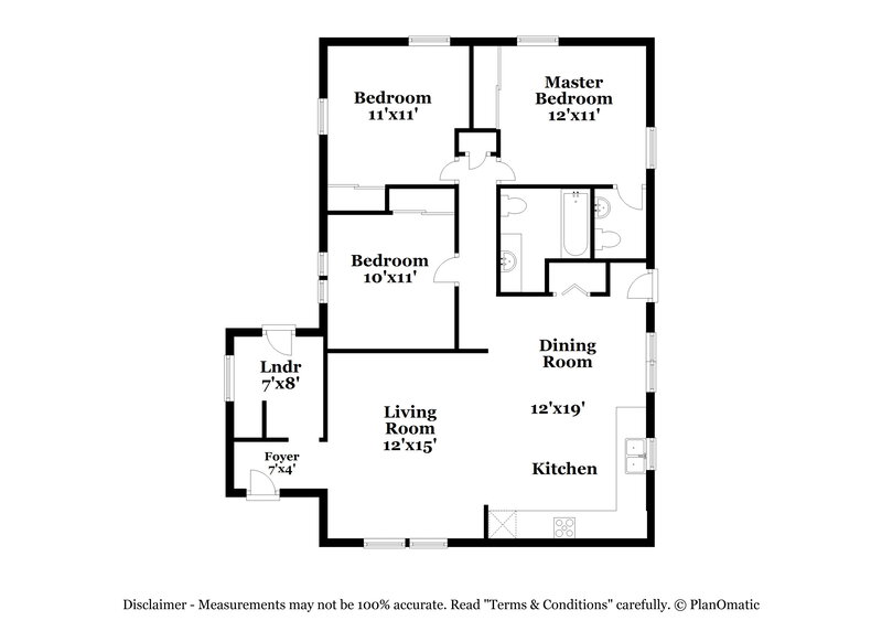 1,645/Mo, 5401 Venado St Charlotte, NC 28215 Floor Plan View