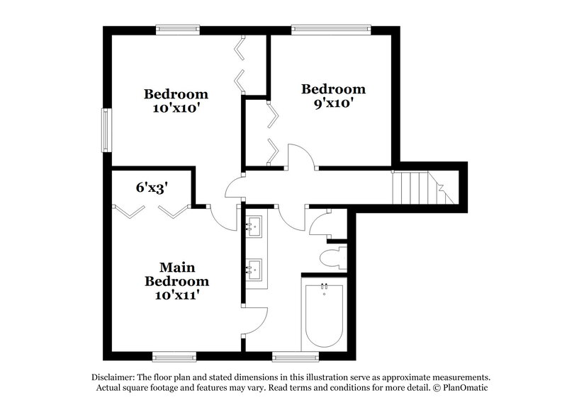 2,210/Mo, 365 Clover Hitch Dr Charlotte, NC 28215 Floor Plan View 2