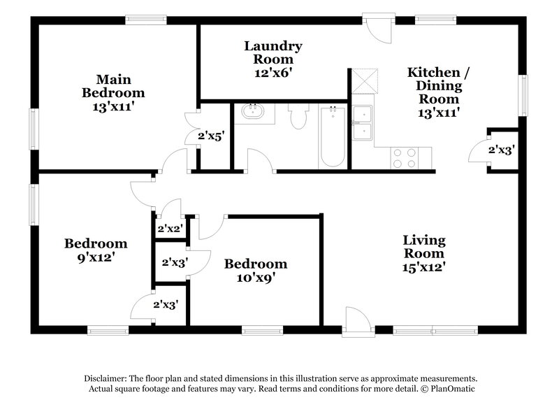 0/Mo, 601 Kentbrook Dr Charlotte, NC 28213 Floorplan View