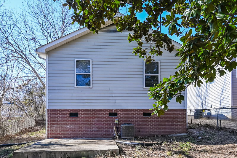 1,540/Mo, 55 Hawthorne St Sw Concord, NC 28027 Rear View