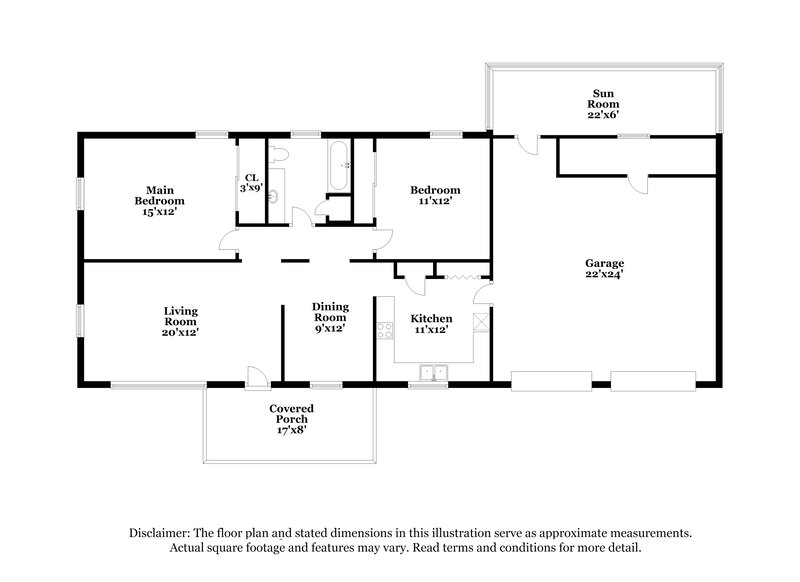 1,545/Mo, 125 Pinevale Dr Salisbury, NC 28144 Floorplan View