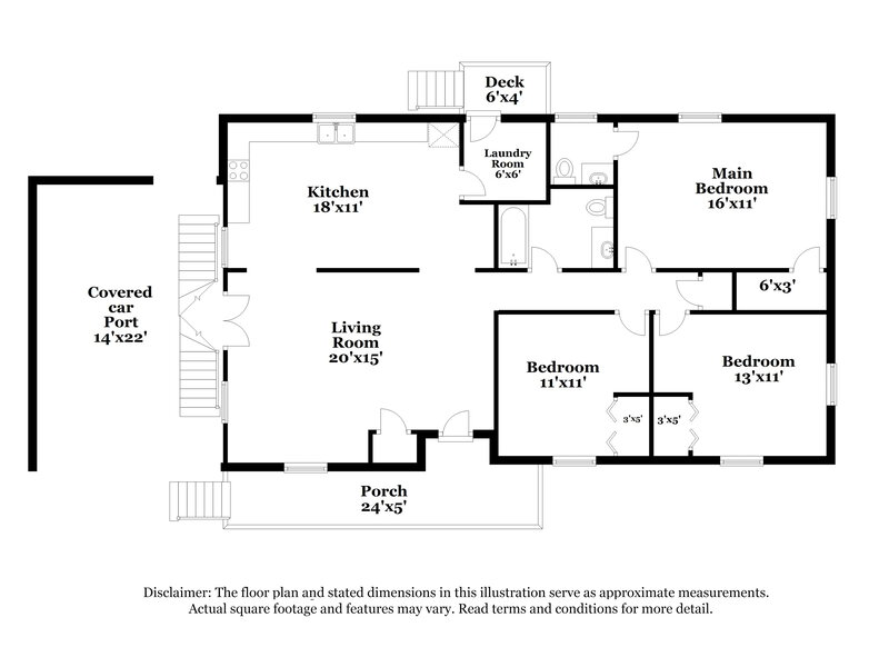 1,520/Mo, 1110 Jennifer Ln Cherryville, NC 28021 Floorplan View