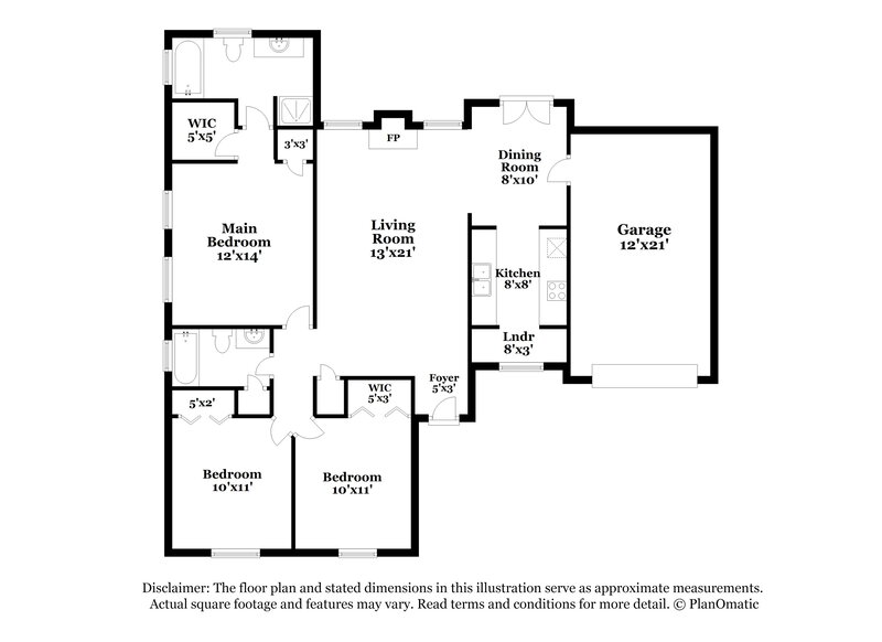 2,500/Mo, 5833 Lawnmeadow Dr Charlotte, NC 28216 Floor Plan View