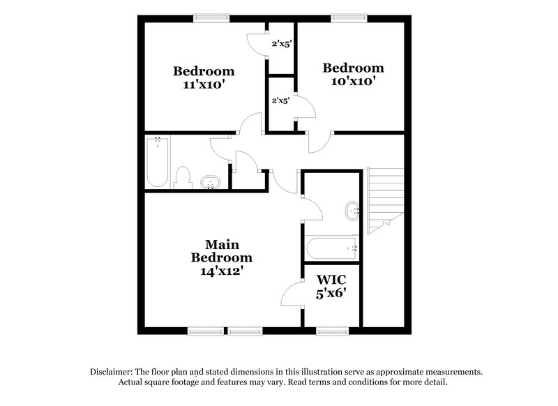 2,165/Mo, 6515 Sunman Rd Charlotte, NC 28216 Floor Plan View 2