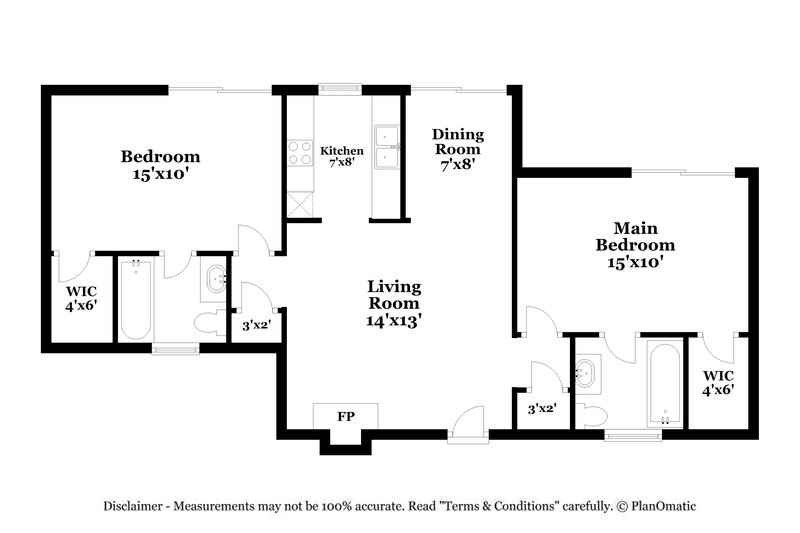 2,530/Mo, 5128 Glenview Ct Charlotte, NC 28215 Floor Plan View