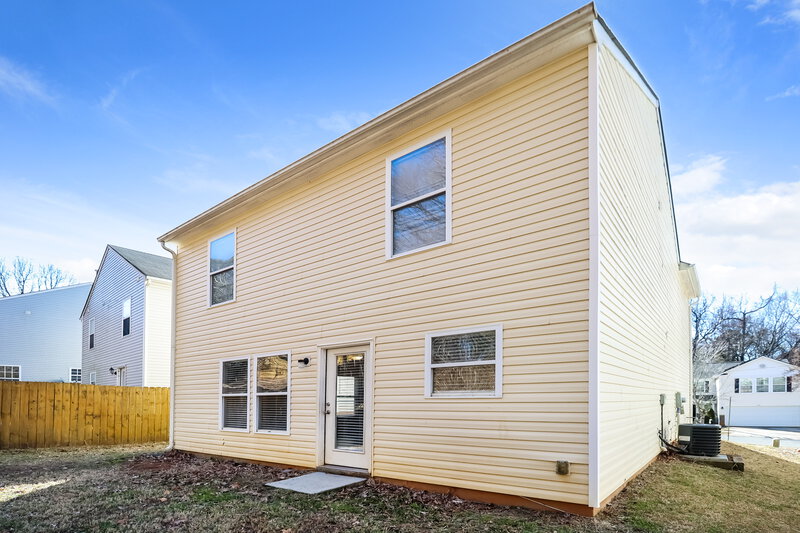 1,855/Mo, 1018 Allegiance Dr. Charlotte, NC 28217 Rear View