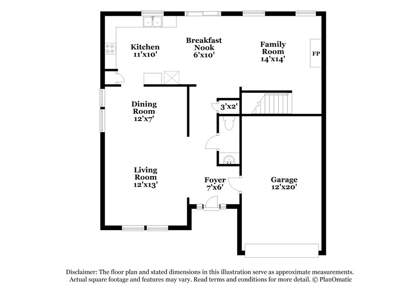 2,115/Mo, 7820 Montbrook Dr Charlotte, NC 28214 Floor Plan View