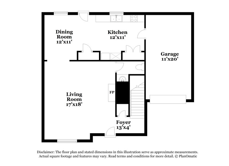 2,020/Mo, 407 Chelton Oaks Dr Charlotte, NC 28214 Floorplan View