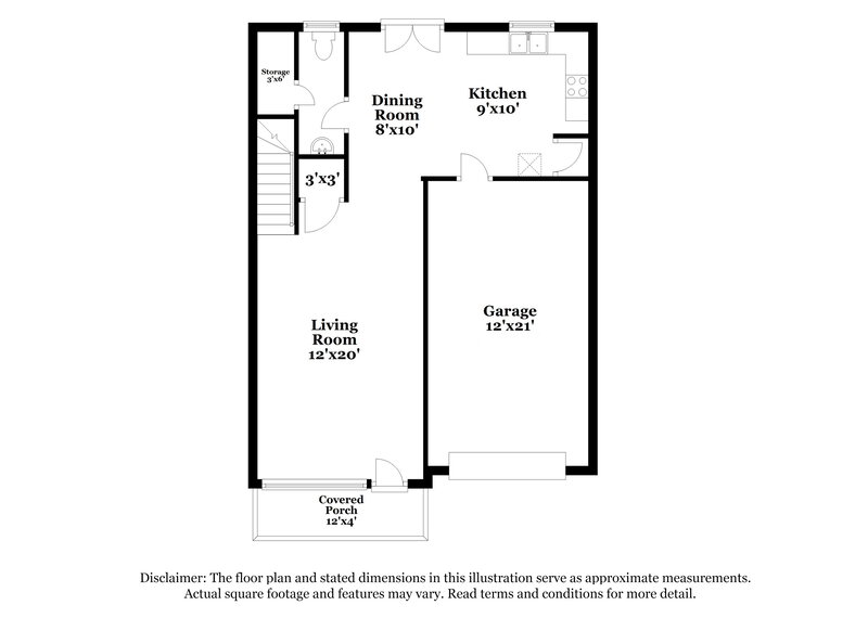 1,825/Mo, 7802 Mcgarry Trl Charlotte, NC 28214 Floor Plan View
