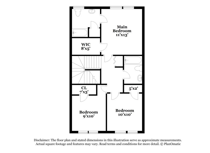 1,630/Mo, 16927 Greenlawn Hills Ct Charlotte, NC 28213 Floor Plan View 2