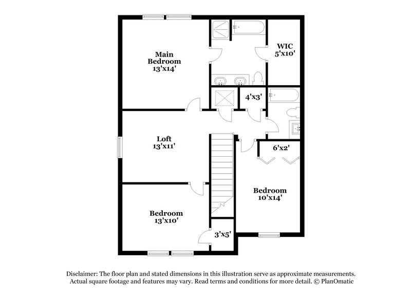 2,060/Mo, 9114 Newfield St Charlotte, NC 28216 Floor Plan View 2