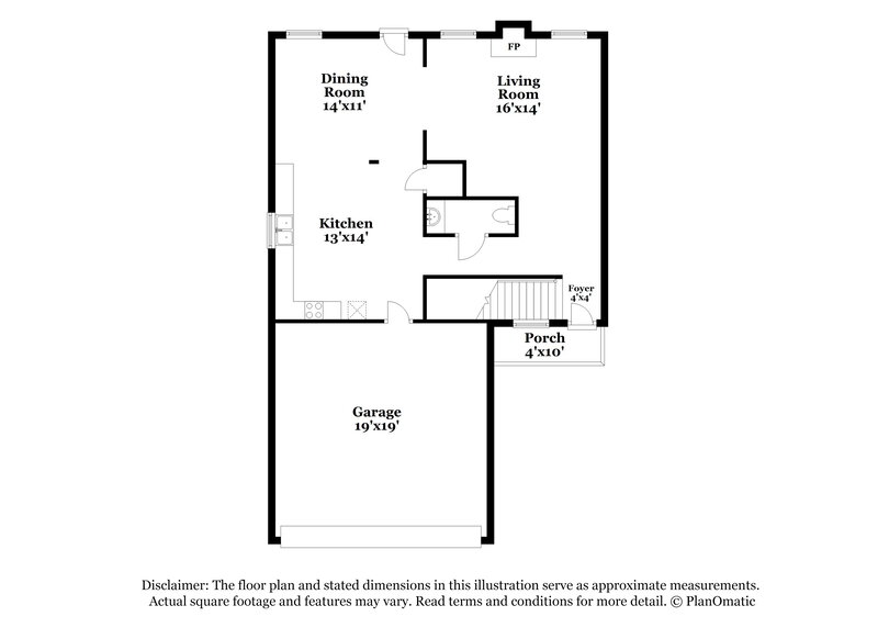 1,990/Mo, 1026 Allegiance Dr Charlotte, NC 28217 Floor Plan View