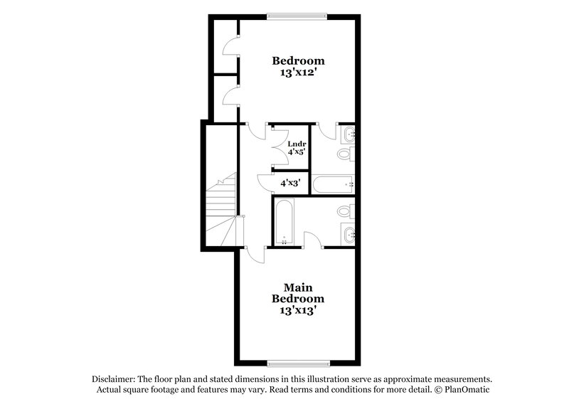 1,480/Mo, 3032 Summerfield Ridge Ln Matthews, NC 28105 Floor Plan View 2