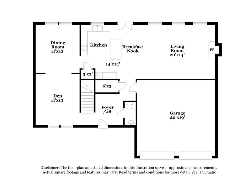 2,320/Mo, 12001 Chantress Ln Charlotte, NC 28215 Floorplan View