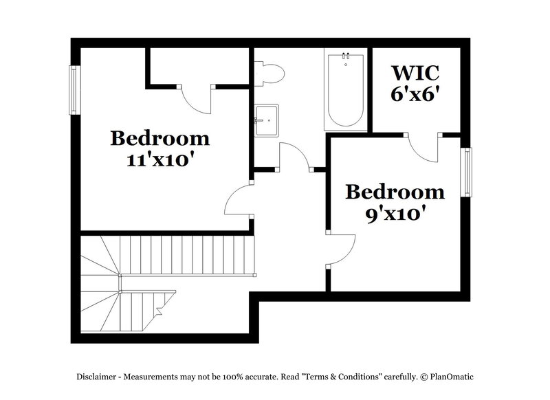 1,720/Mo, 3129 Glen Robin Ct Charlotte, NC 28205 Floor Plan View 2
