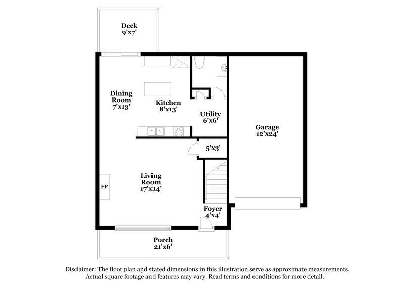 1,990/Mo, 11240 Northwoods Forest Dr Charlotte, NC 28214 Floor Plan View