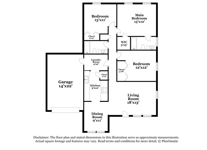 1,710/Mo, 229 Candle Ct NW Unit 13 Concord, NC 28027 Floor Plan View