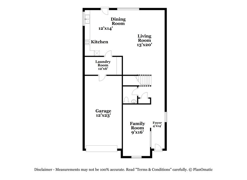 1,740/Mo, 7249 Fox Point Dr Charlotte, NC 28269 Floor Plan View
