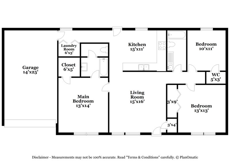 1,860/Mo, 233 Candle Ct Concord, NC 28027 Floor Plan View