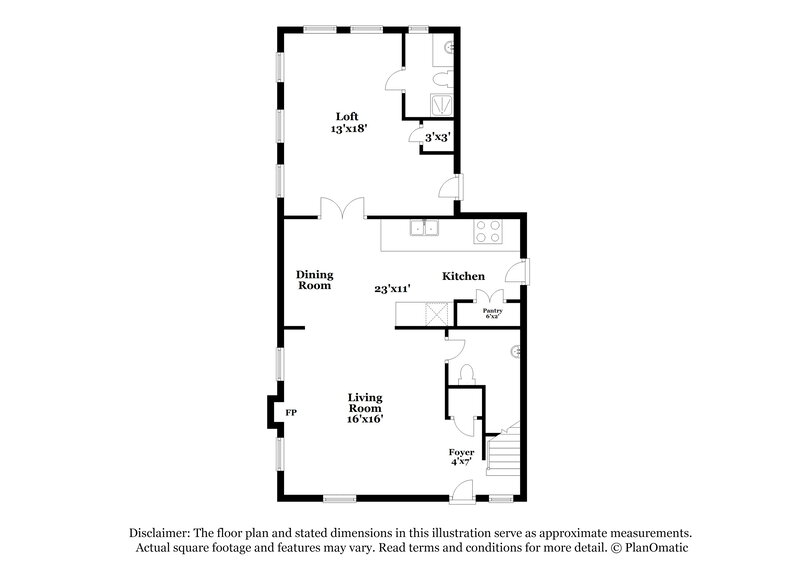 1,915/Mo, 4810 Samuel Richard St Kannapolis, NC 28083 Floor Plan View 2