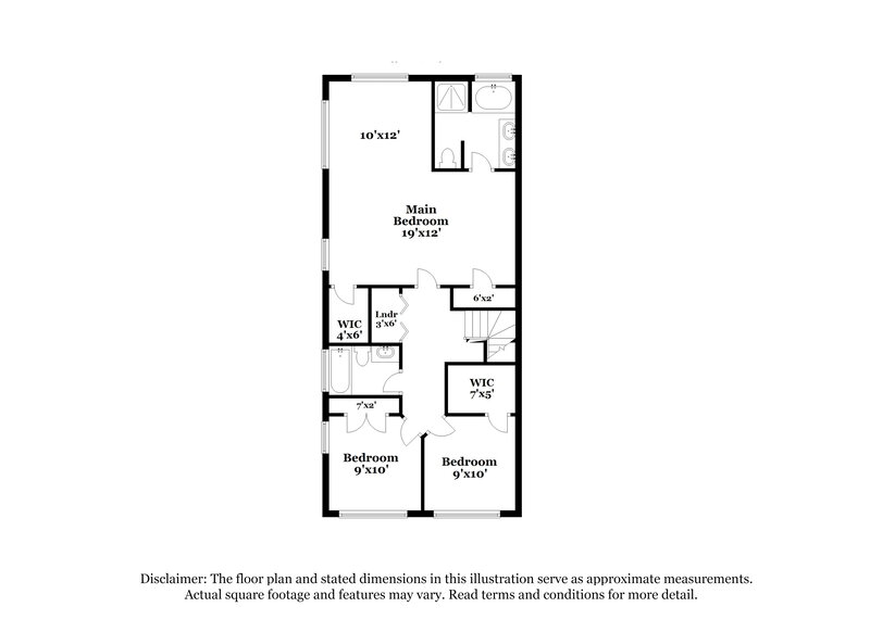 2,930/Mo, 9167 Lenox Pointe Dr Charlotte, NC 28273 Floorplan View 3
