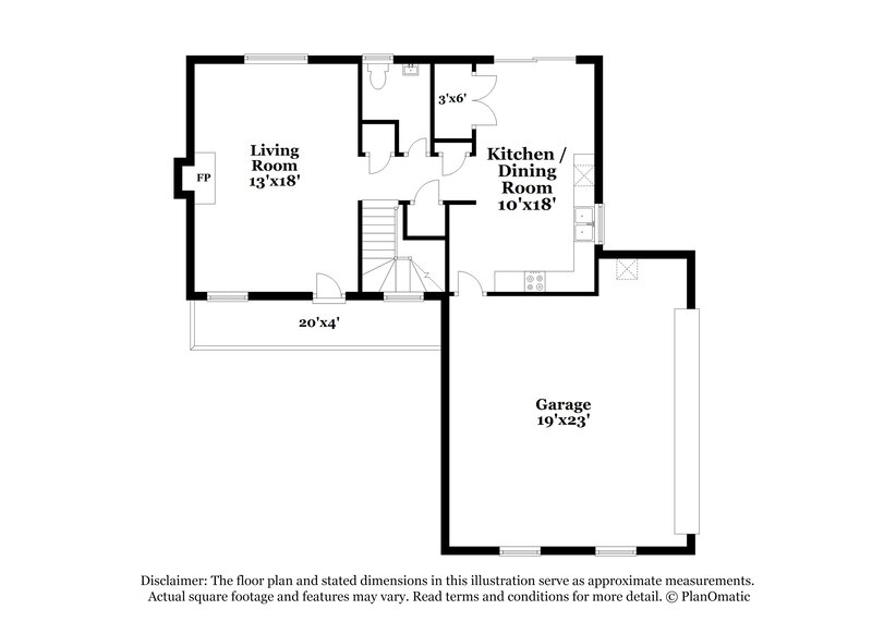 1,660/Mo, 9422 Isaac Hunter Dr Charlotte, NC 28214 Floor Plan View
