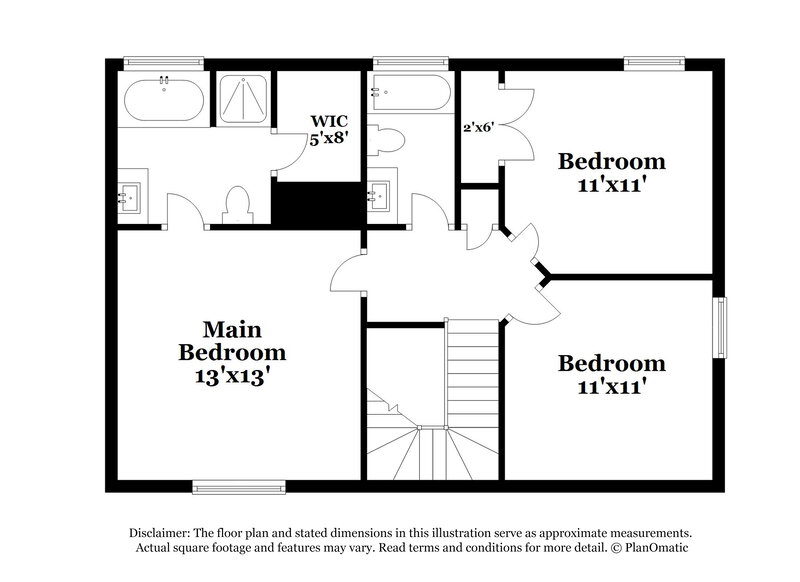 1,660/Mo, 9422 Isaac Hunter Dr Charlotte, NC 28214 Floor Plan View 2
