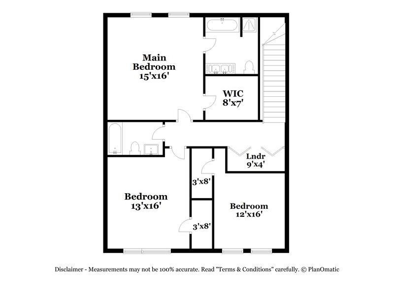 1,800/Mo, 3849 Hope Marian St Gastonia, NC 28052 Floor Plan View