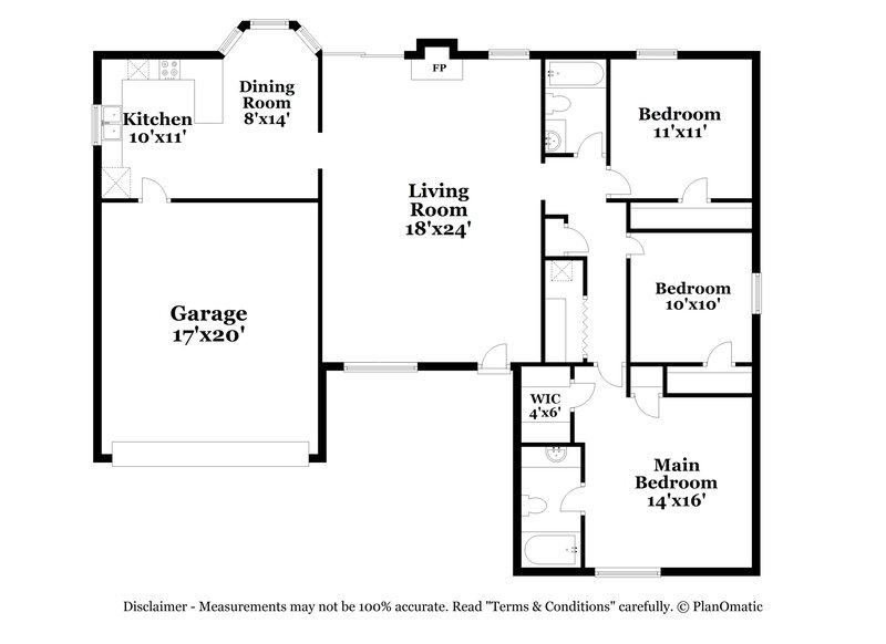 1,775/Mo, 2816 Royal Ridge Ln Charlotte, NC 28212 Floor Plan View